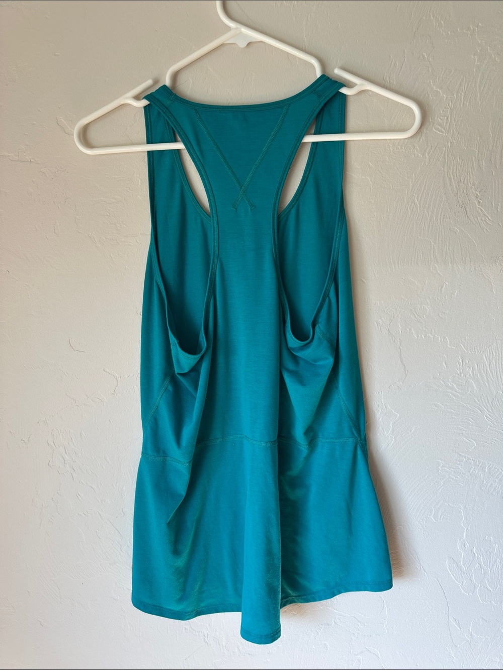 Lucy Teal Racerback Tank Top - Picture 2 of 3